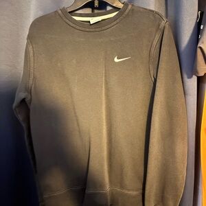 Nike Men's Charcoal Crewneck Sweater